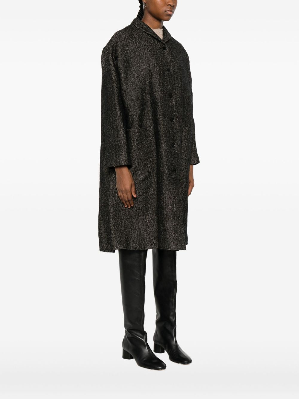 Apuntob Coats Black Apuntob 