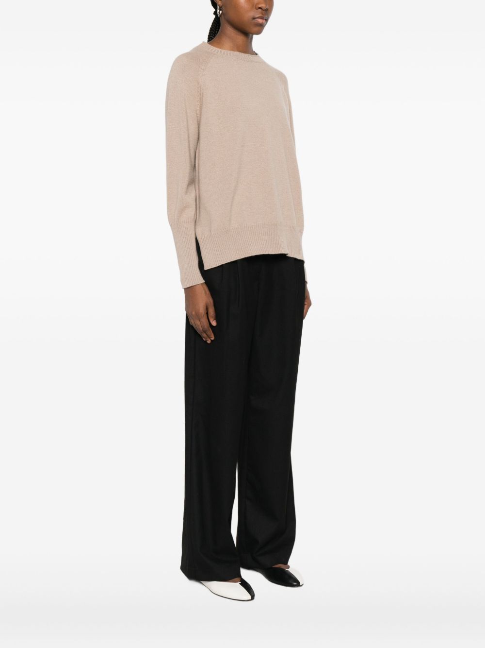 Base Sweaters Beige Base 