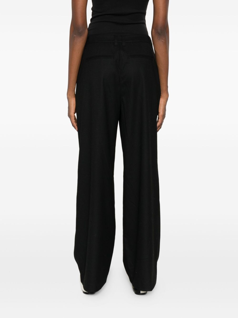 DUNST Trousers Black Dunst 