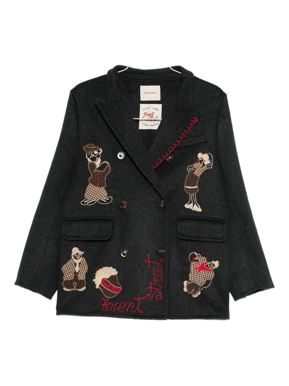 Front Street Jackets Black Front Street 