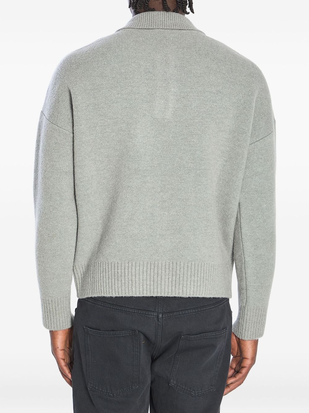 Ami Paris T-shirts and Polos Grey Ami Paris 