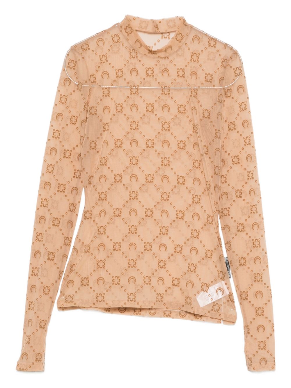 MARINE SERRE Top Camel Marine Serre 