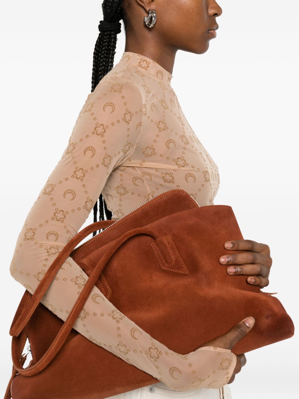 MARINE SERRE Top Camel Marine Serre 