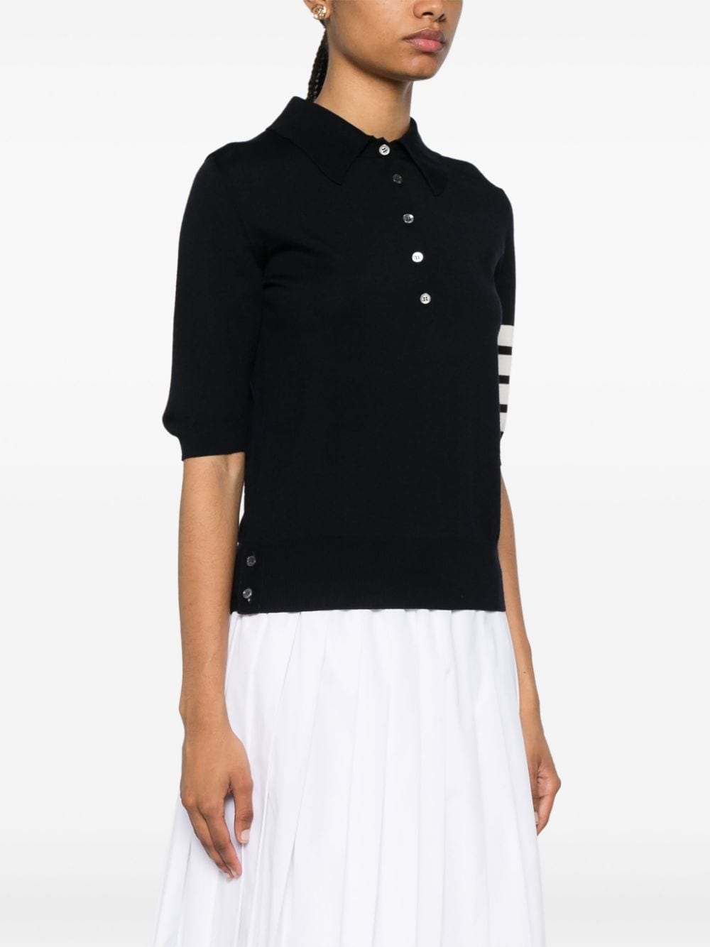 Thom Browne T-shirts and Polos Blue Thom Browne 