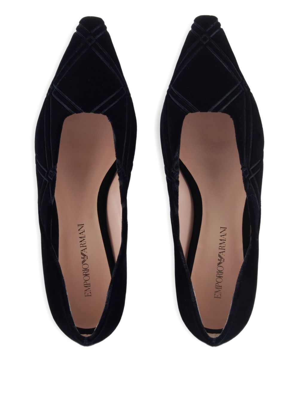 Emporio Armani Flat shoes Black Emporio Armani 