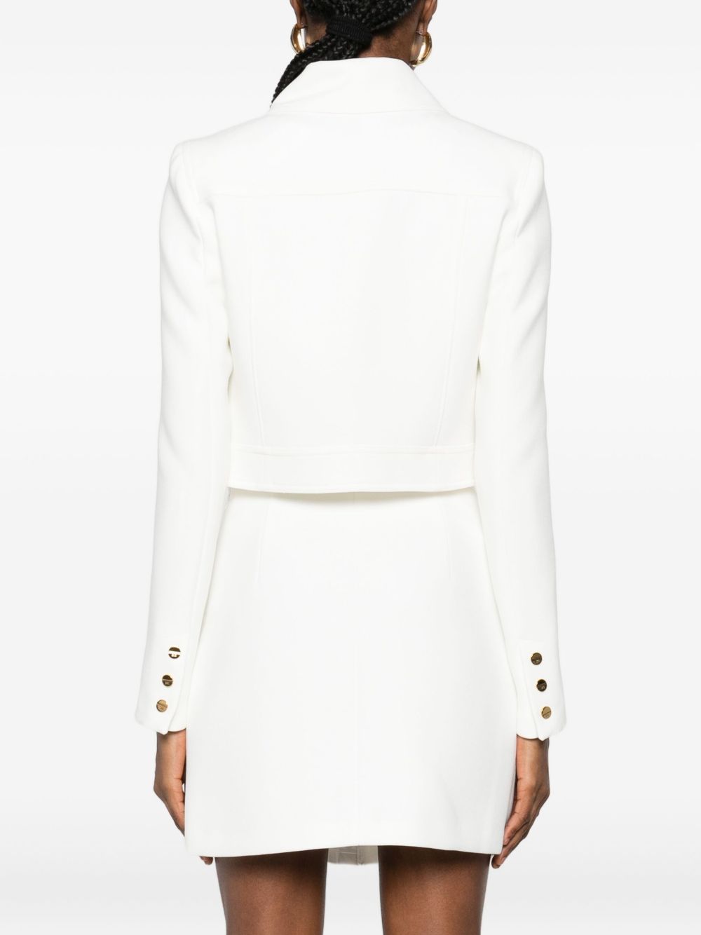 Elisabetta Franchi Jackets Ivory Elisabetta Franchi 