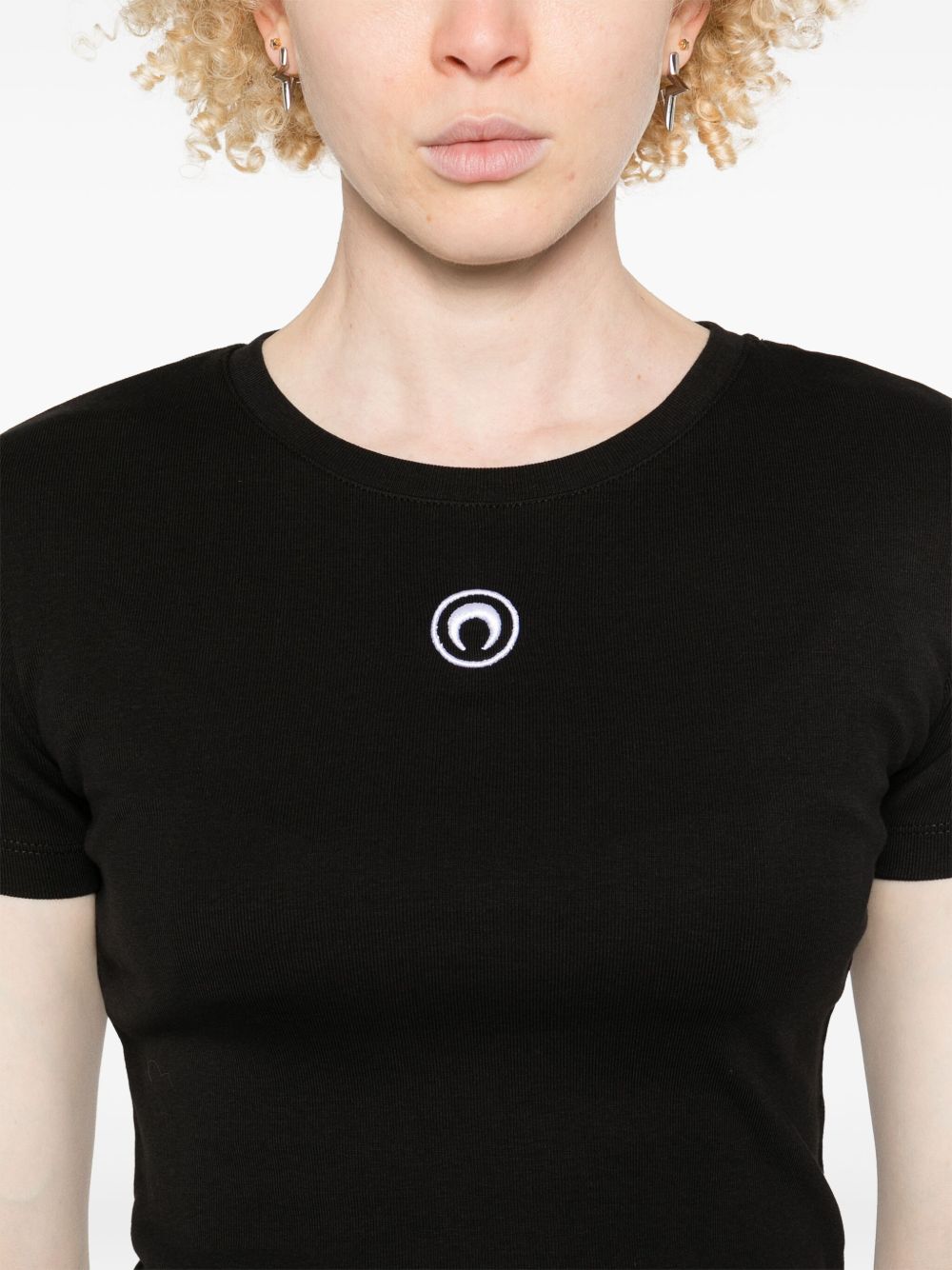 Marine Serre Moon logo T-shirt Marine Serre 