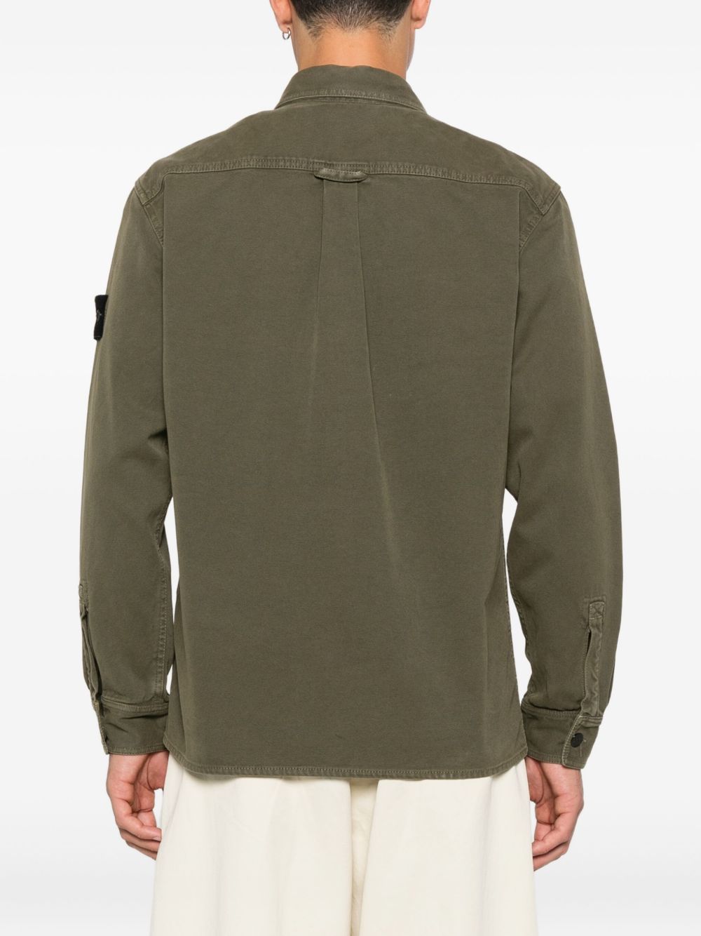 Stone Island Shirts Green Stone Island 