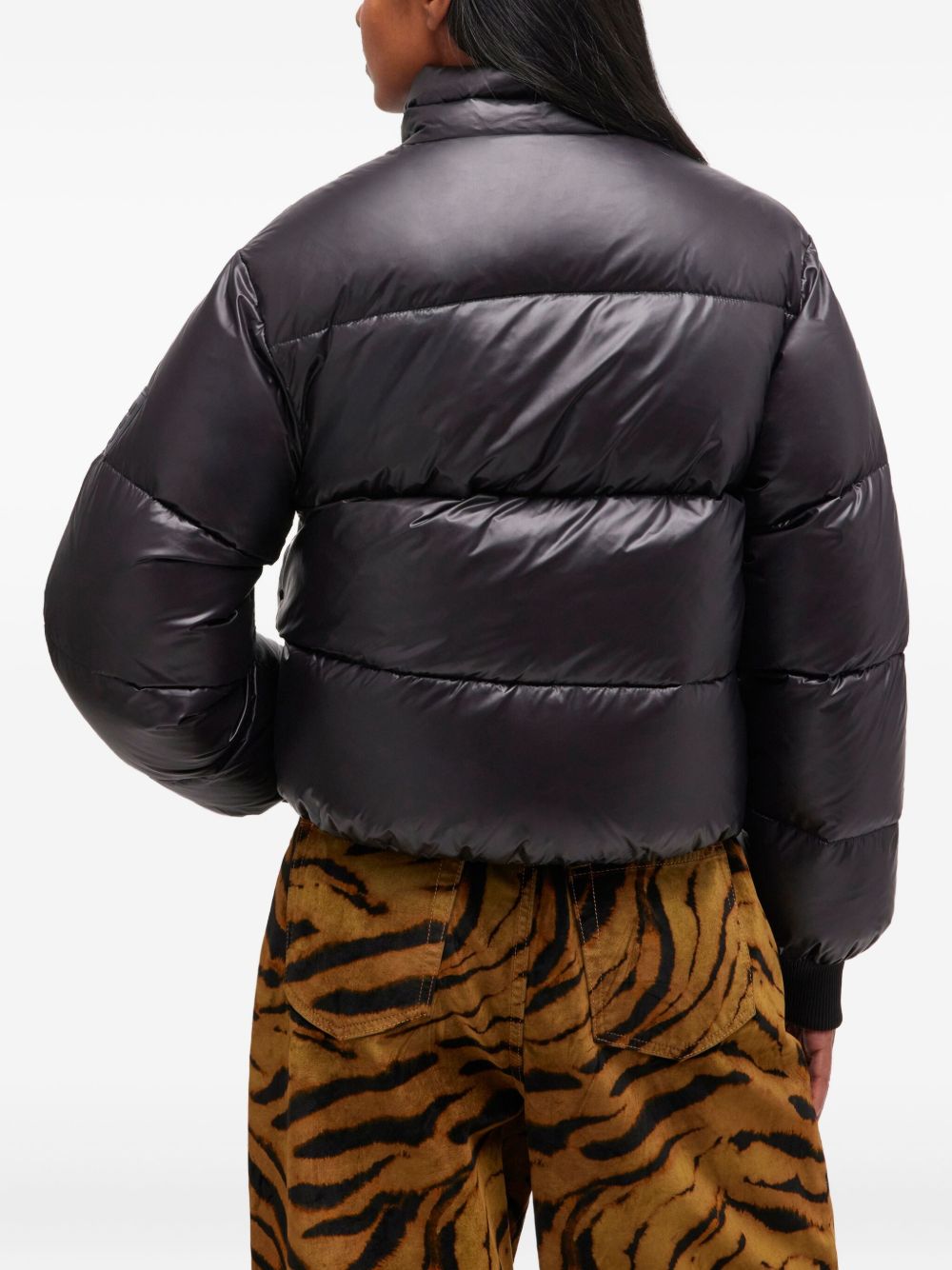 GANNI Coats Black Ganni 