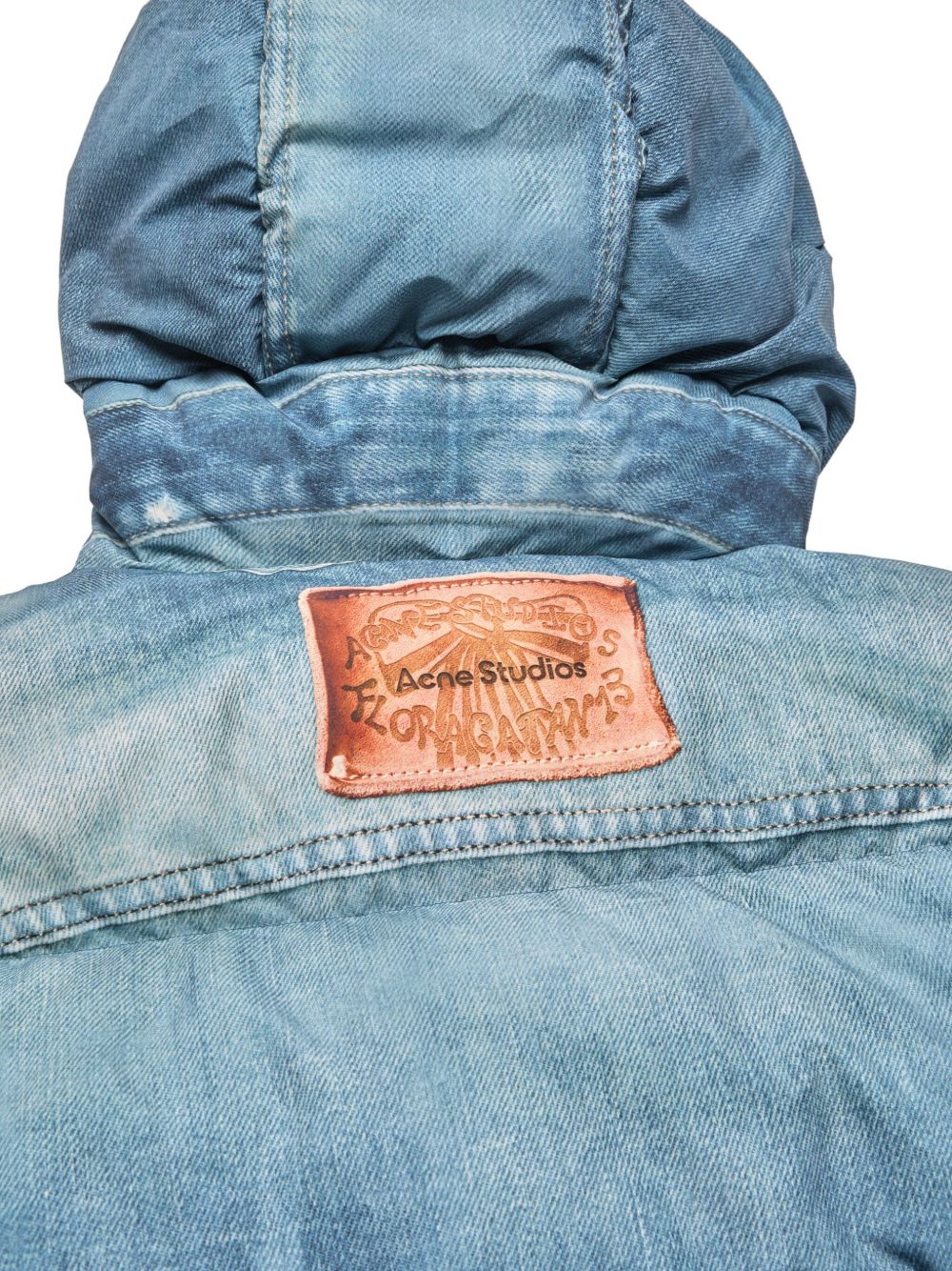 Acne Studios Coats Clear Blue Acne Studios 