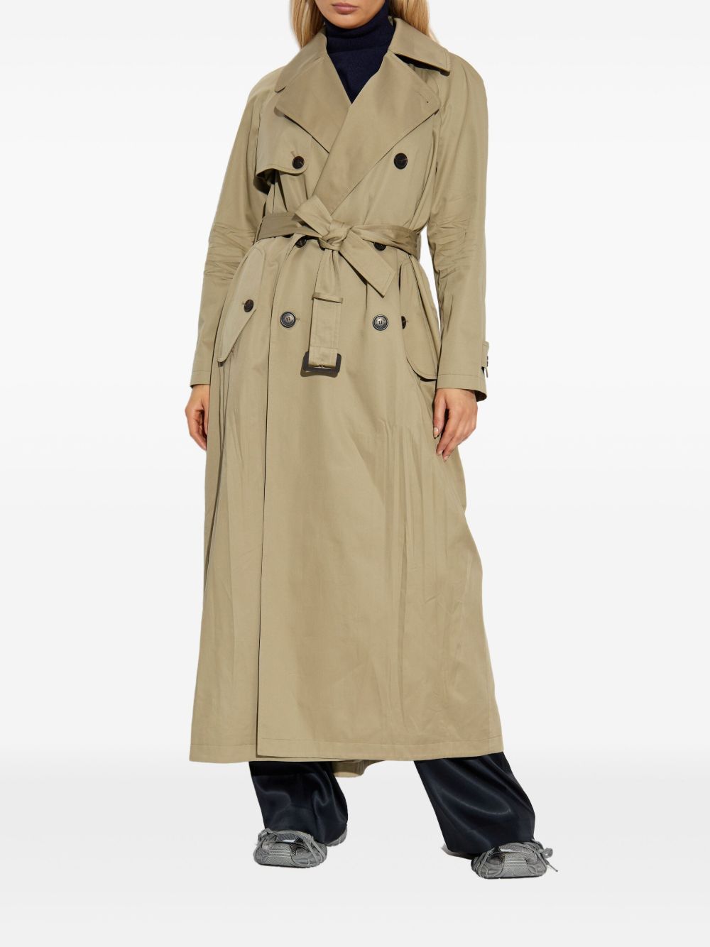 Balenciaga Coats Beige Balenciaga 