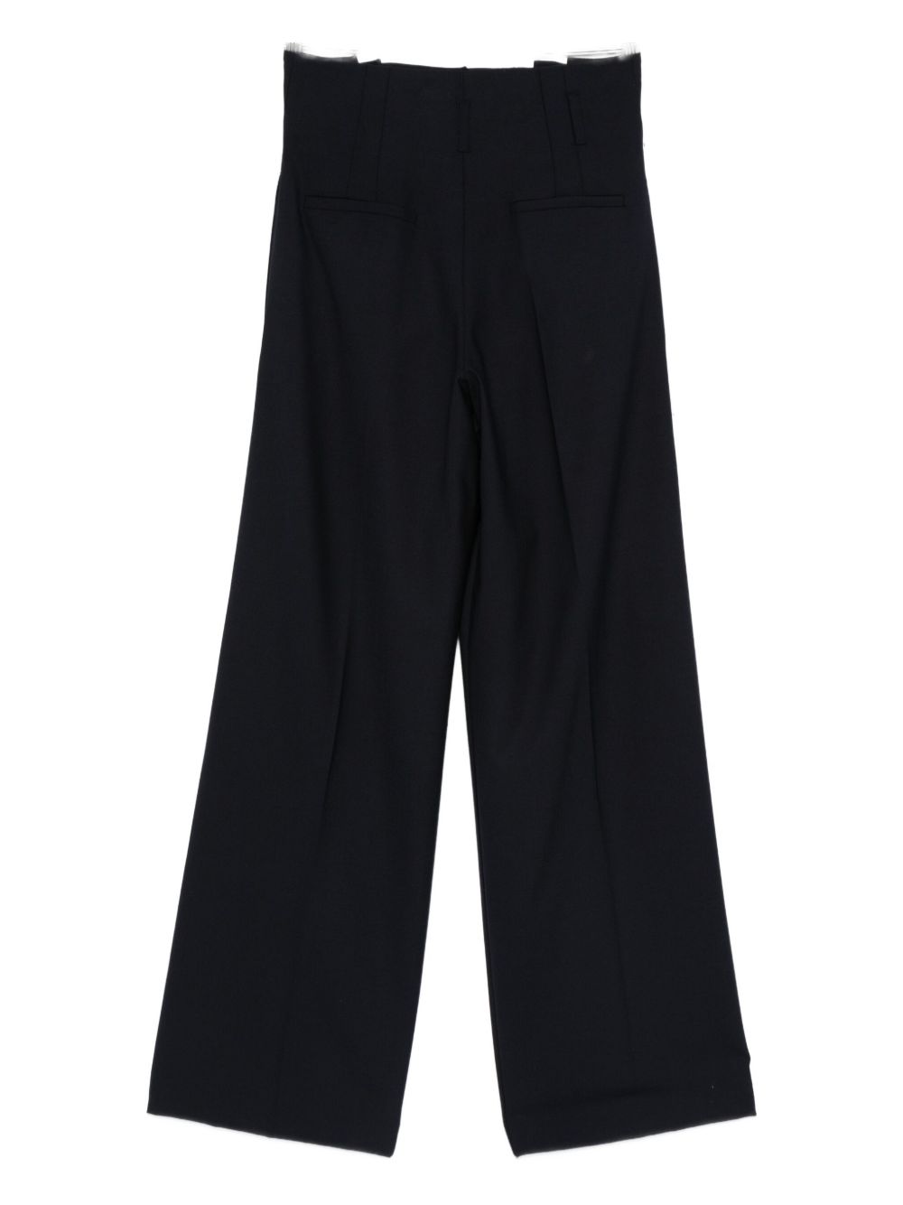 Semicouture Trousers Blue Semicouture 