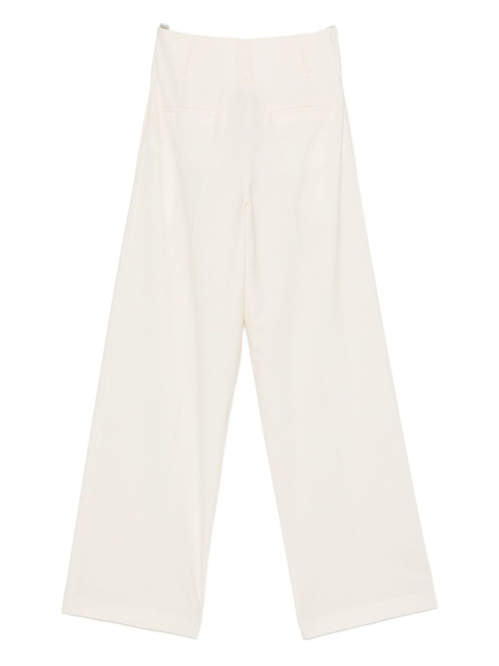 Semicouture Trousers White Semicouture 