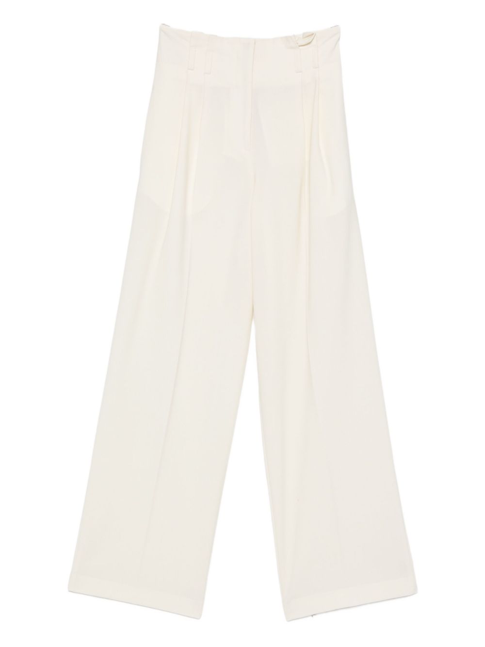 Semicouture Trousers White Semicouture 