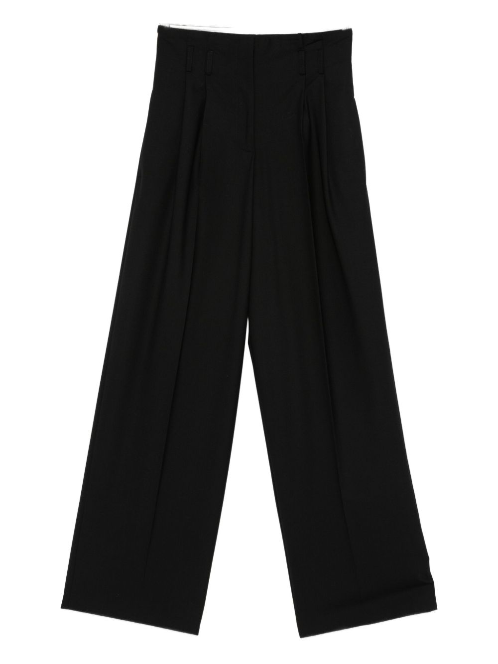 Semicouture Trousers Black Semicouture 