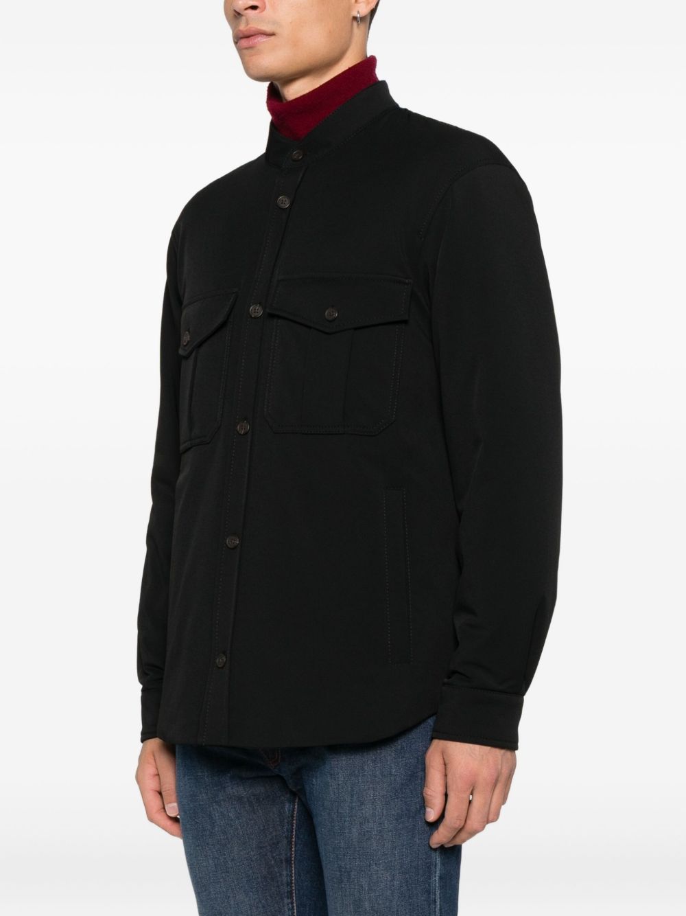 Emporio Armani Shirts Black Emporio Armani 