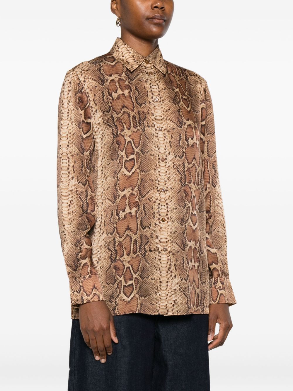 Zimmermann Shirts Brown Zimmermann 