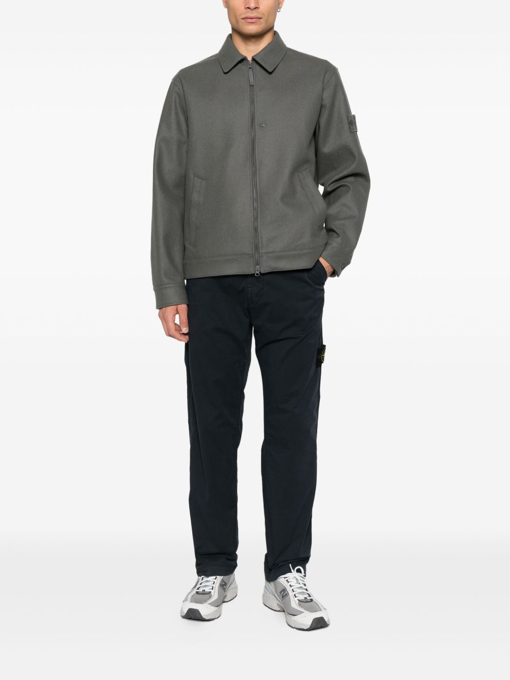 Stone Island Trousers Blue Stone Island 