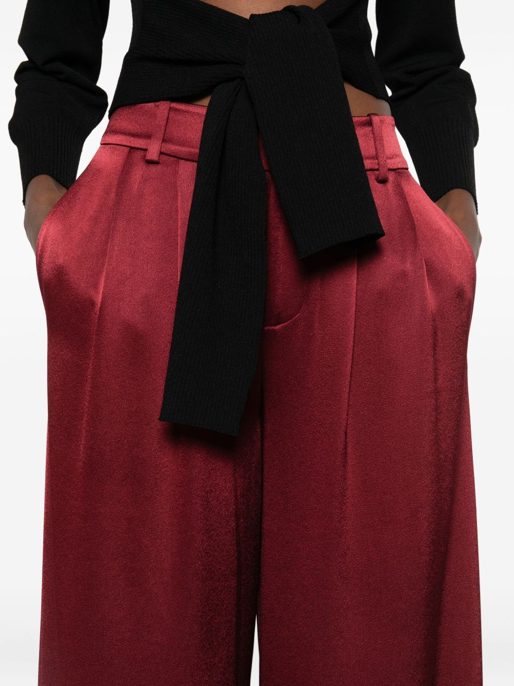 Alice + Olivia Trousers Bordeaux Alice + Olivia 
