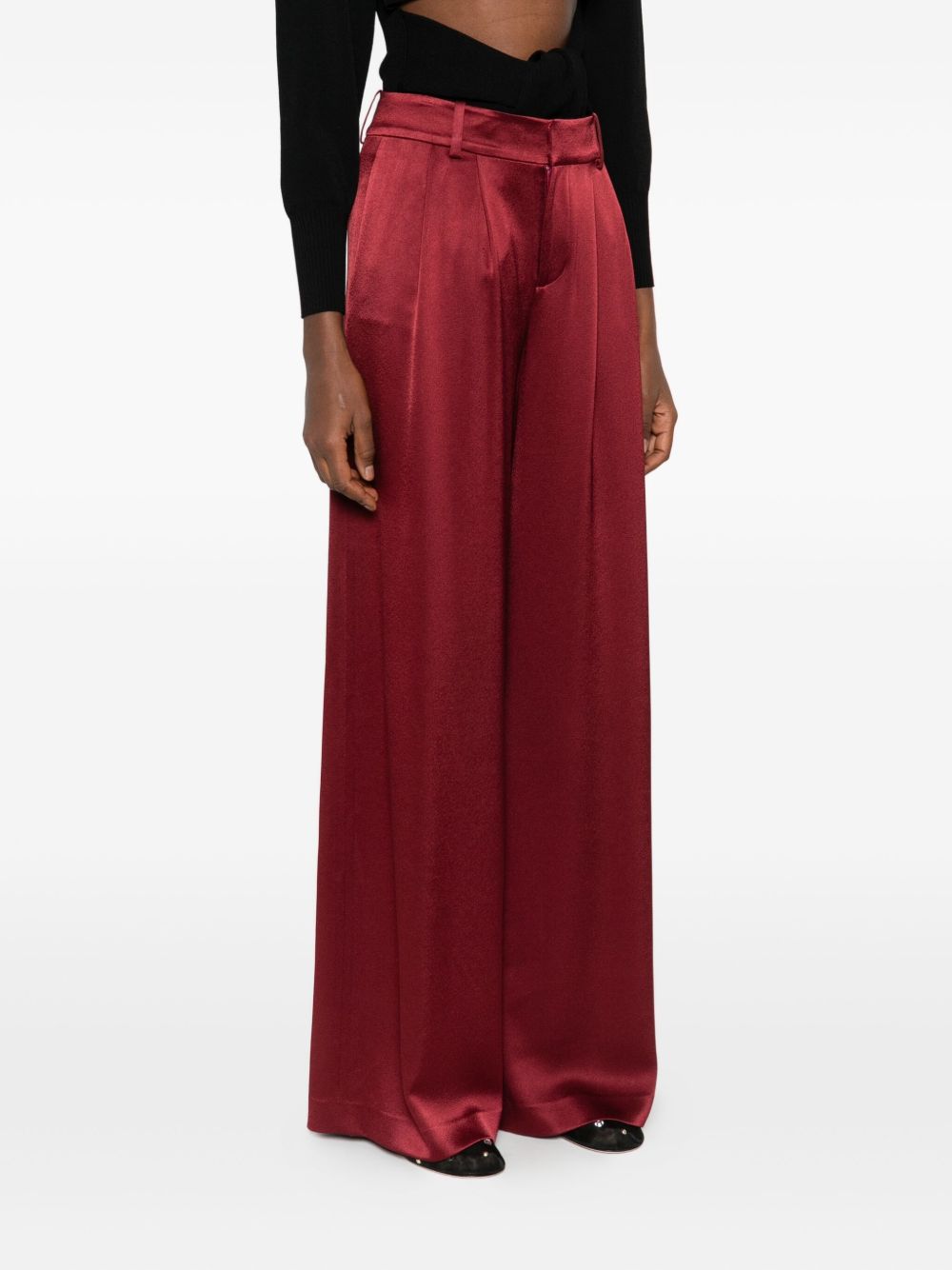 Alice + Olivia Trousers Bordeaux Alice + Olivia 
