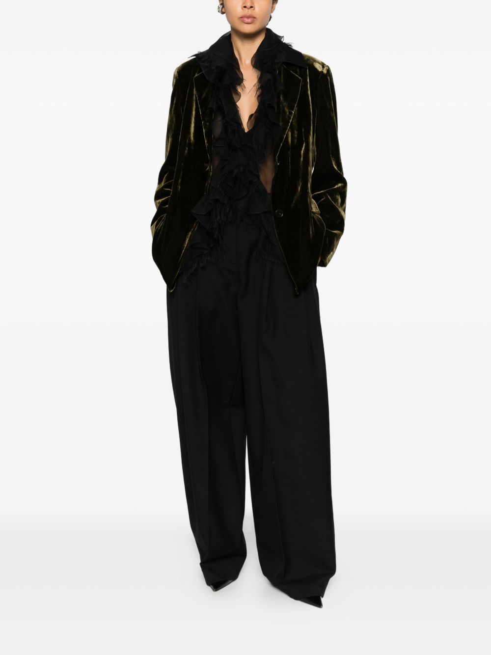 Closed Jackets Green Closed 