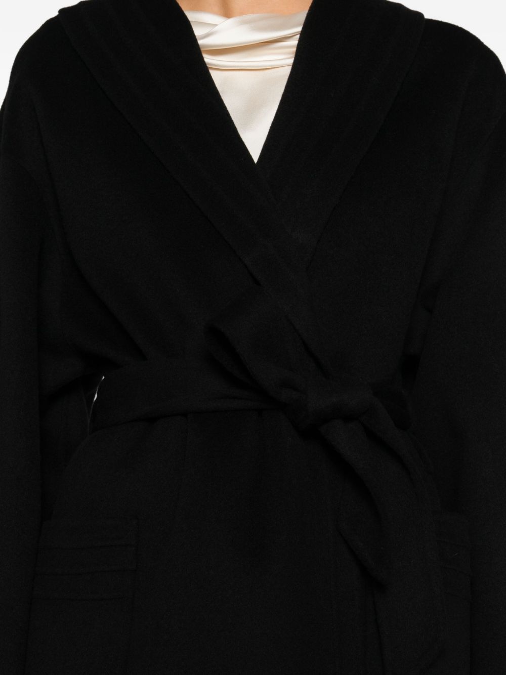 Emporio Armani Coats Black Emporio Armani 
