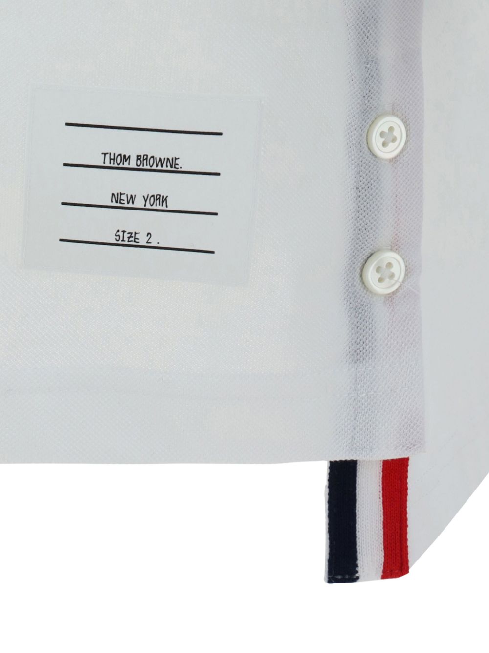 Thom Browne T-shirts and Polos White Thom Browne 