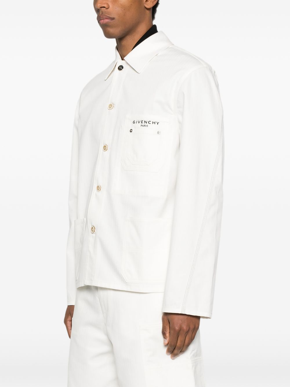 Givenchy Coats White Givenchy 