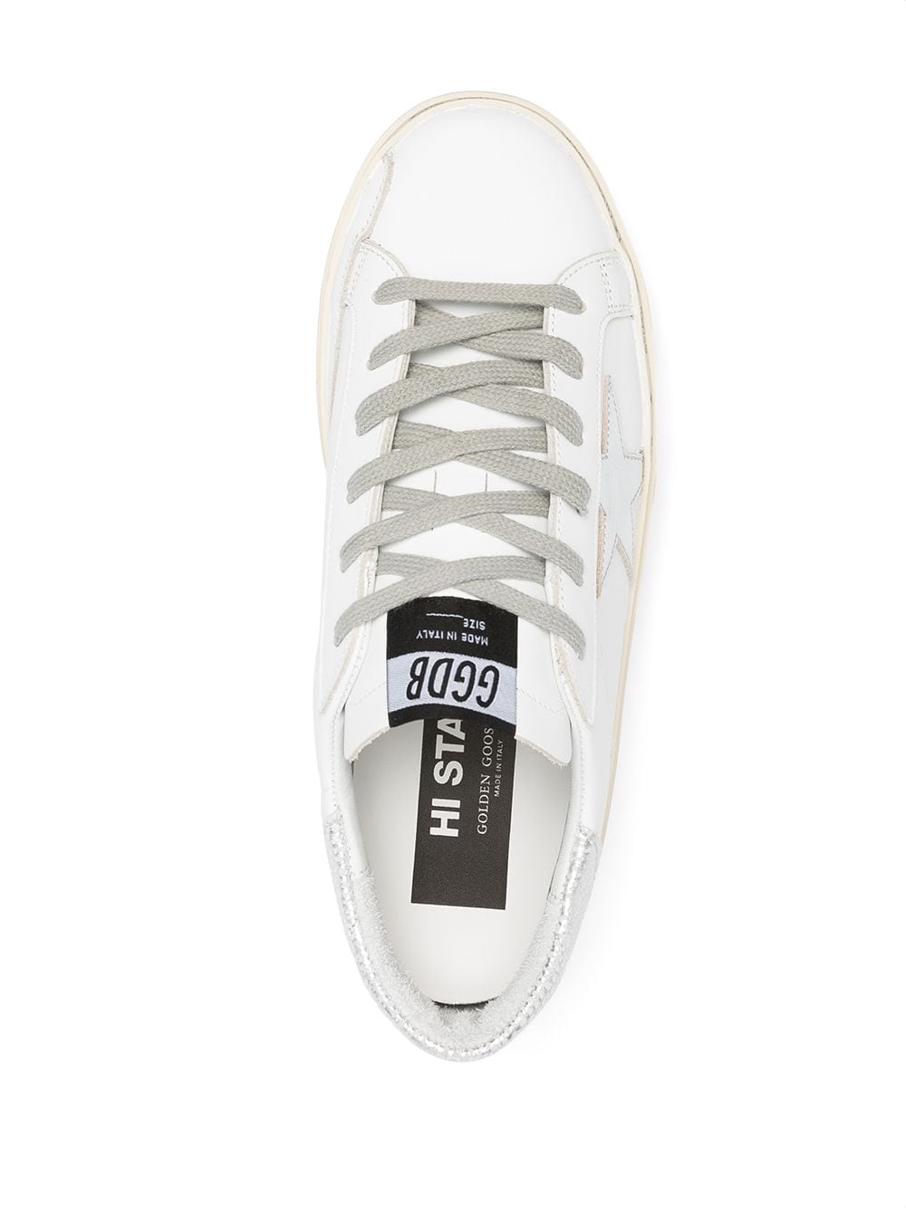 Golden Goose Sneakers Silver Golden Goose 