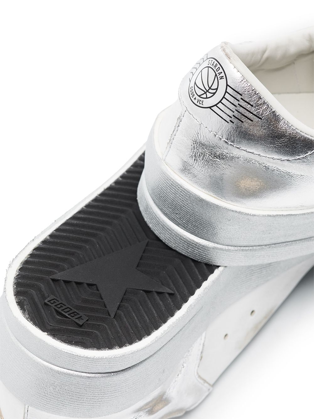 Golden Goose Sneakers Silver Golden Goose 