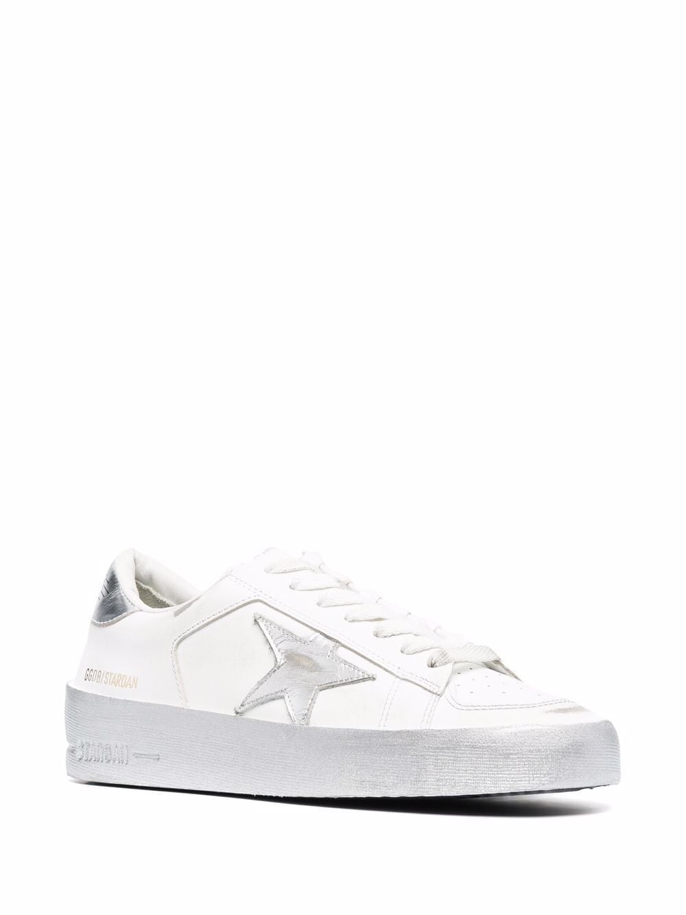 Golden Goose Sneakers Silver Golden Goose 