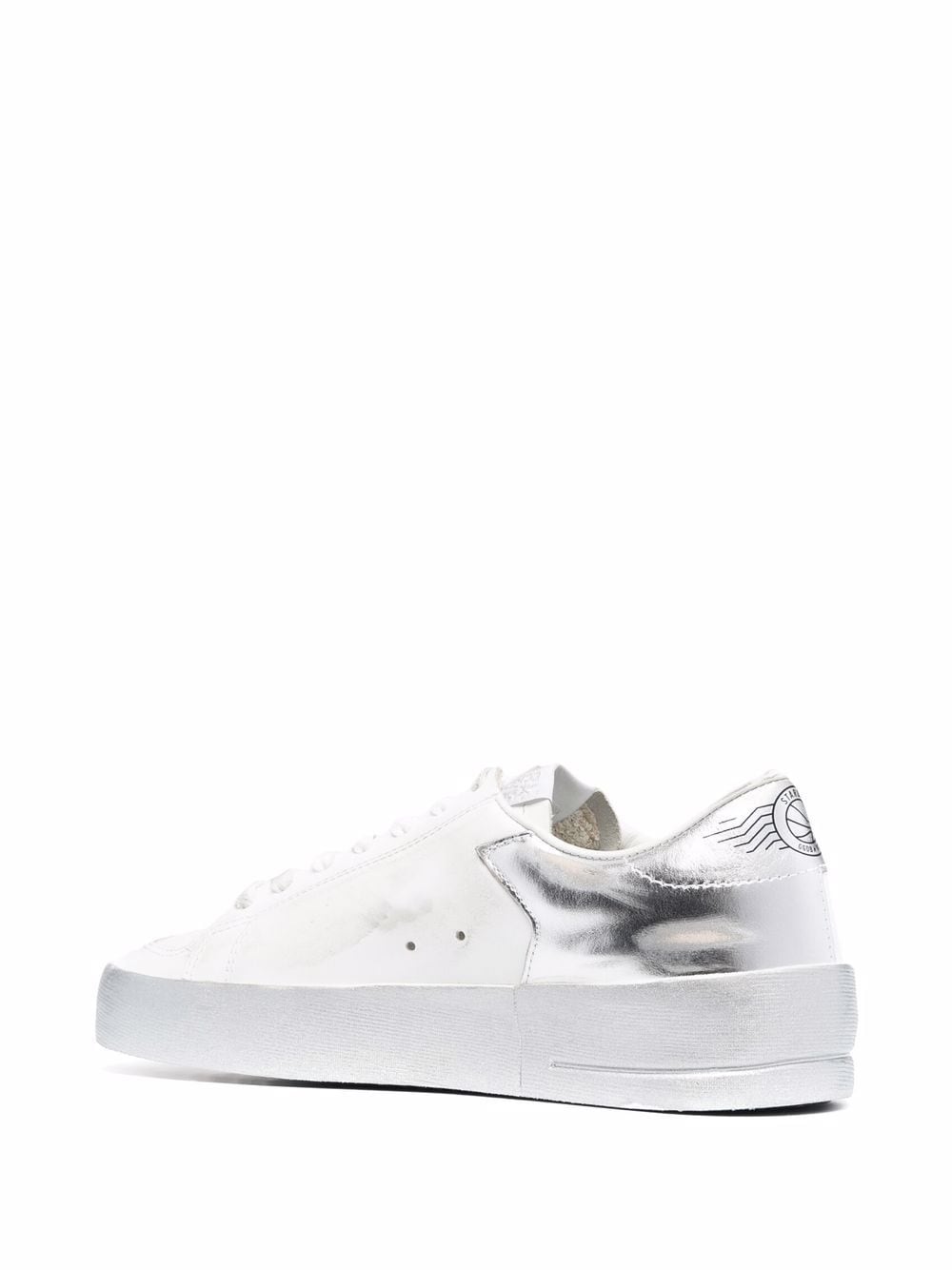 Golden Goose Sneakers Silver Golden Goose 