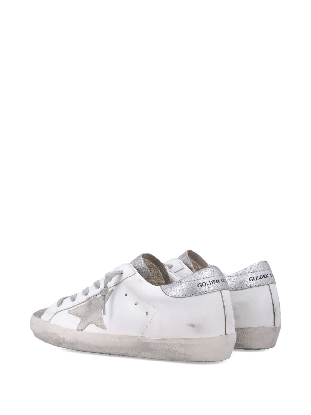 Golden Goose Sneakers Silver Golden Goose 