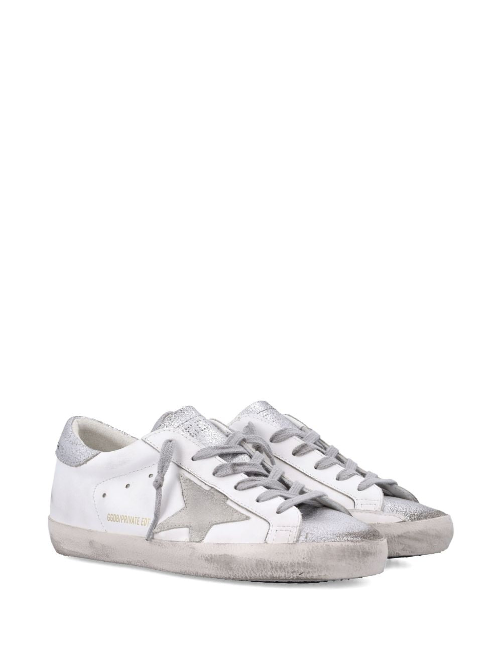 Golden Goose Sneakers Silver Golden Goose 