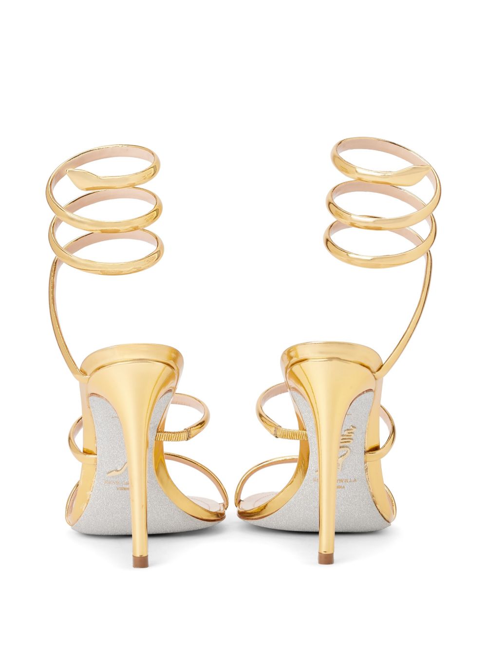 René Caovilla RENE' CAOVILLA Sandals Golden René Caovilla 