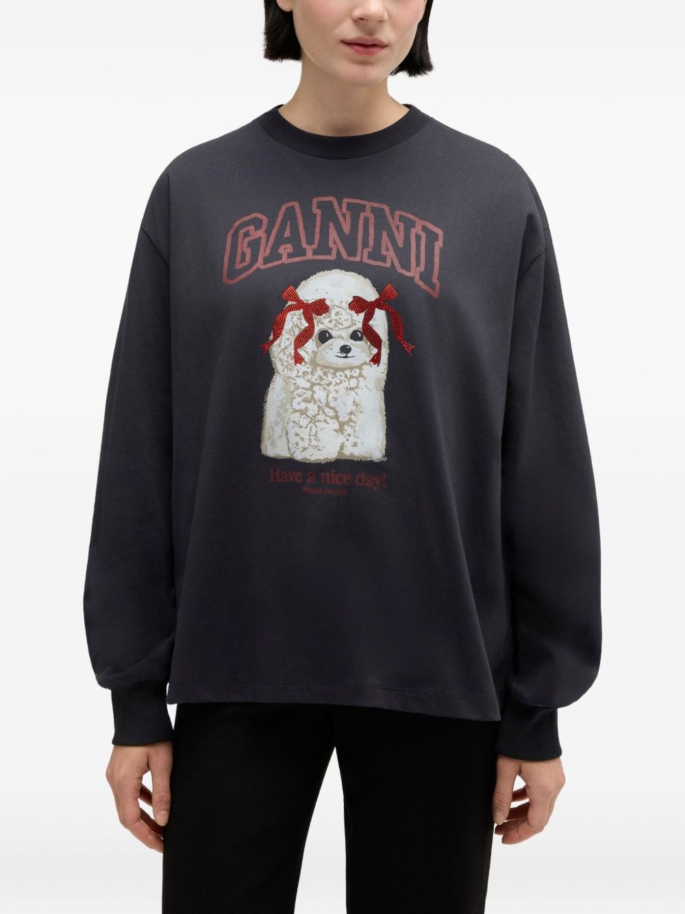 GANNI Sweaters Black Ganni 