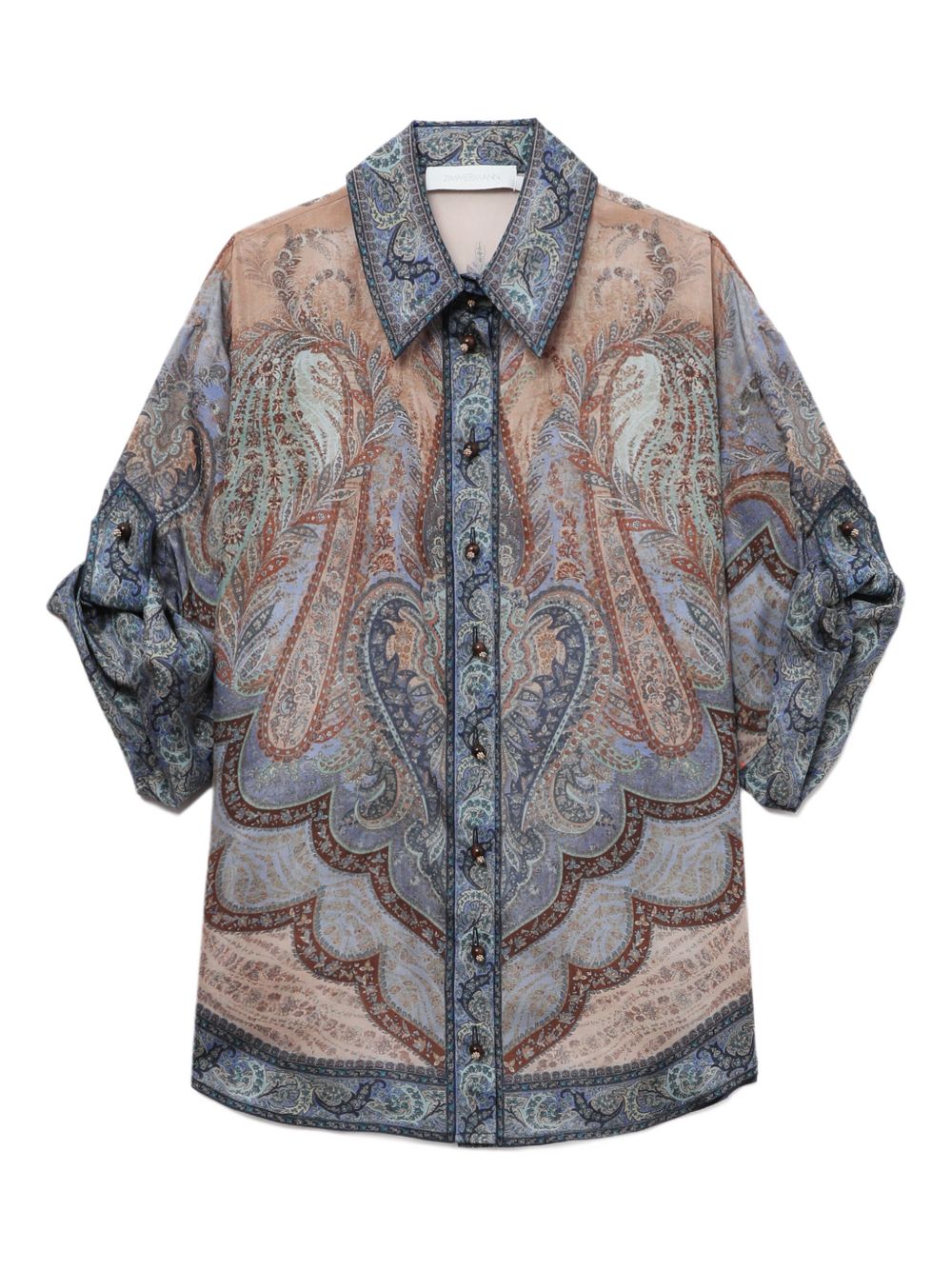 Zimmermann Shirts Blue Zimmermann 