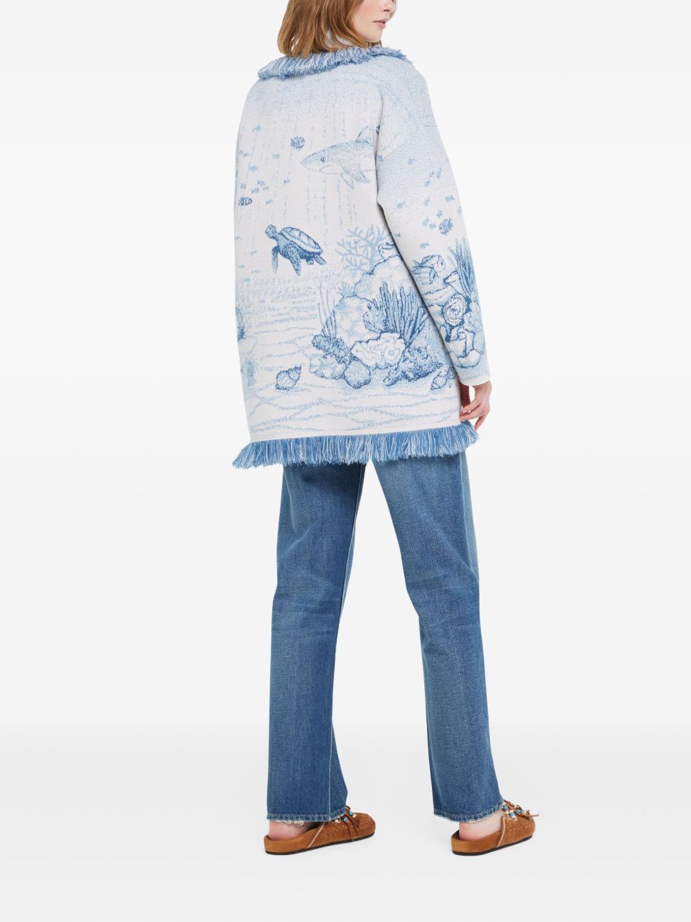 Alanui Sweaters Clear Blue Alanui 