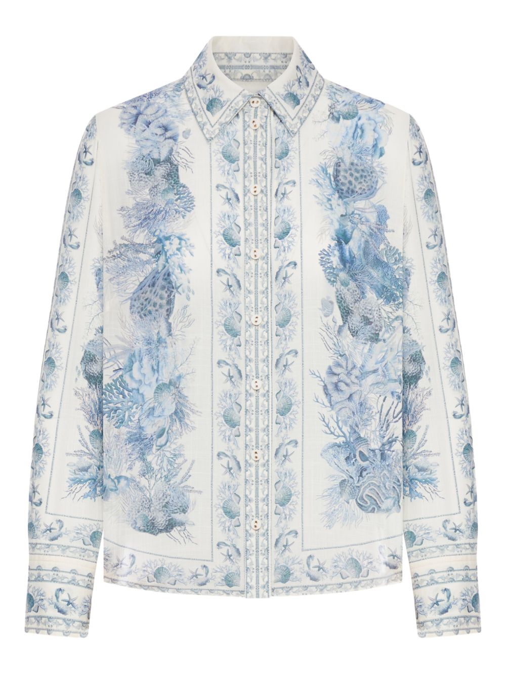 Zimmermann Shirts White Zimmermann 