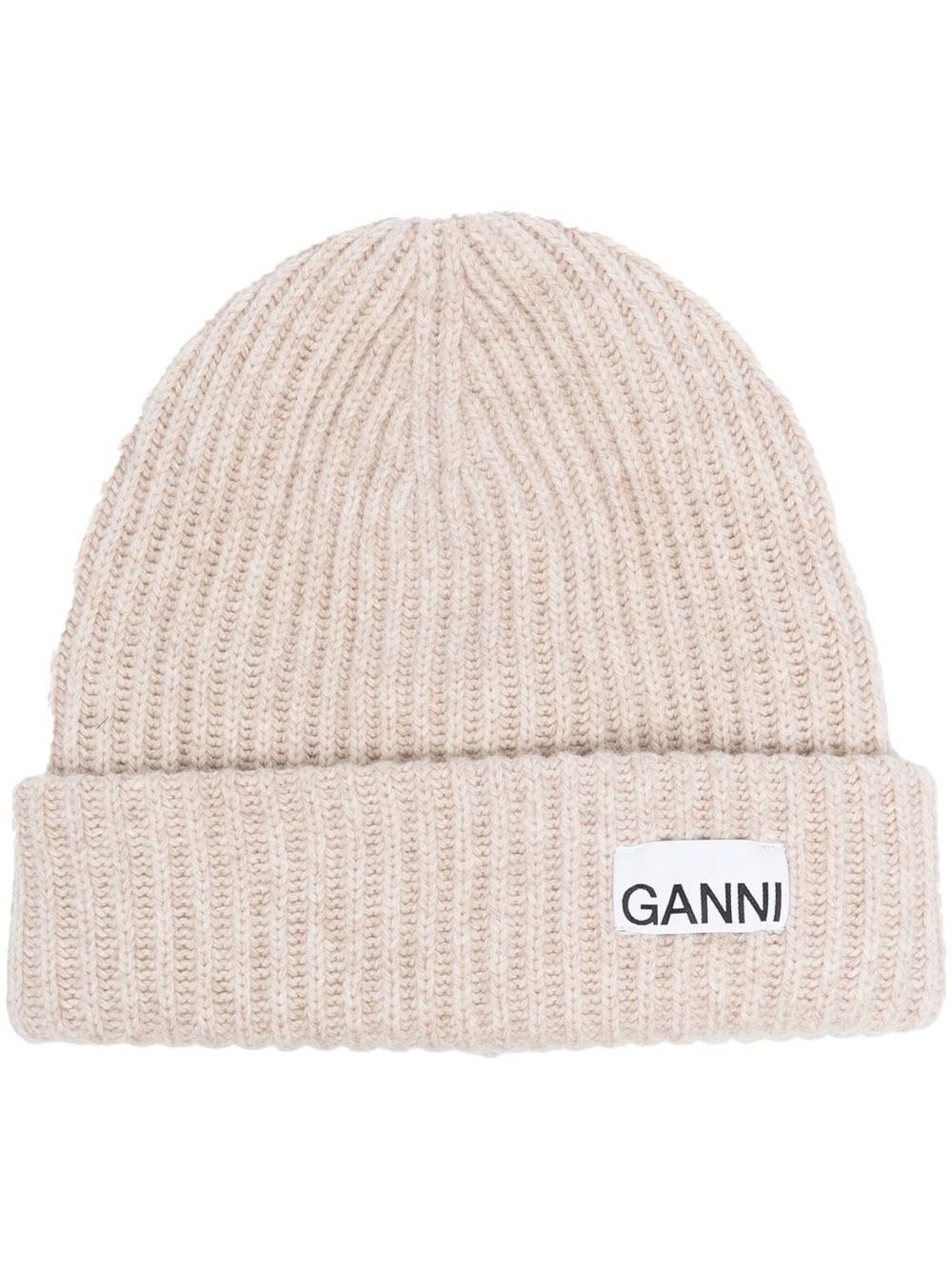 GANNI Hats Beige Ganni 