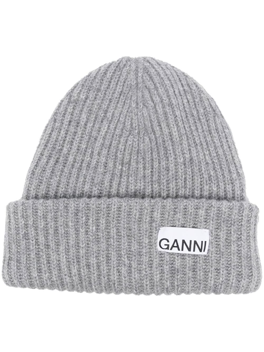 GANNI Hats Grey Ganni 