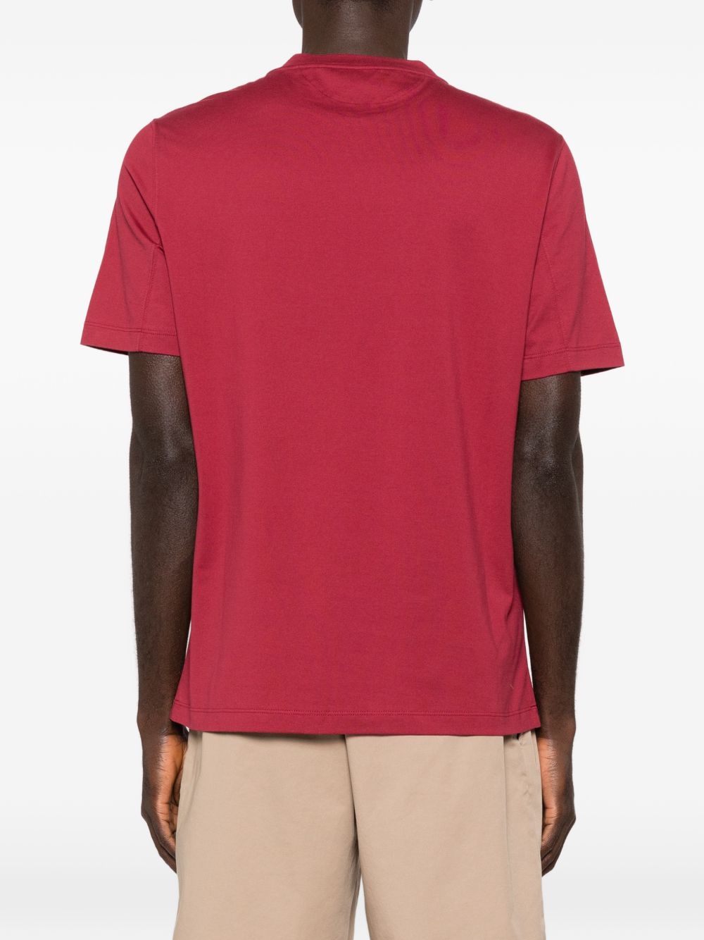 Brunello Cucinelli T-shirts and Polos Red Brunello Cucinelli 