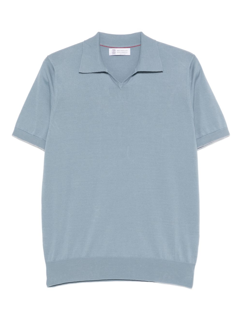 Brunello Cucinelli T-shirts and Polos Clear Blue Brunello Cucinelli 