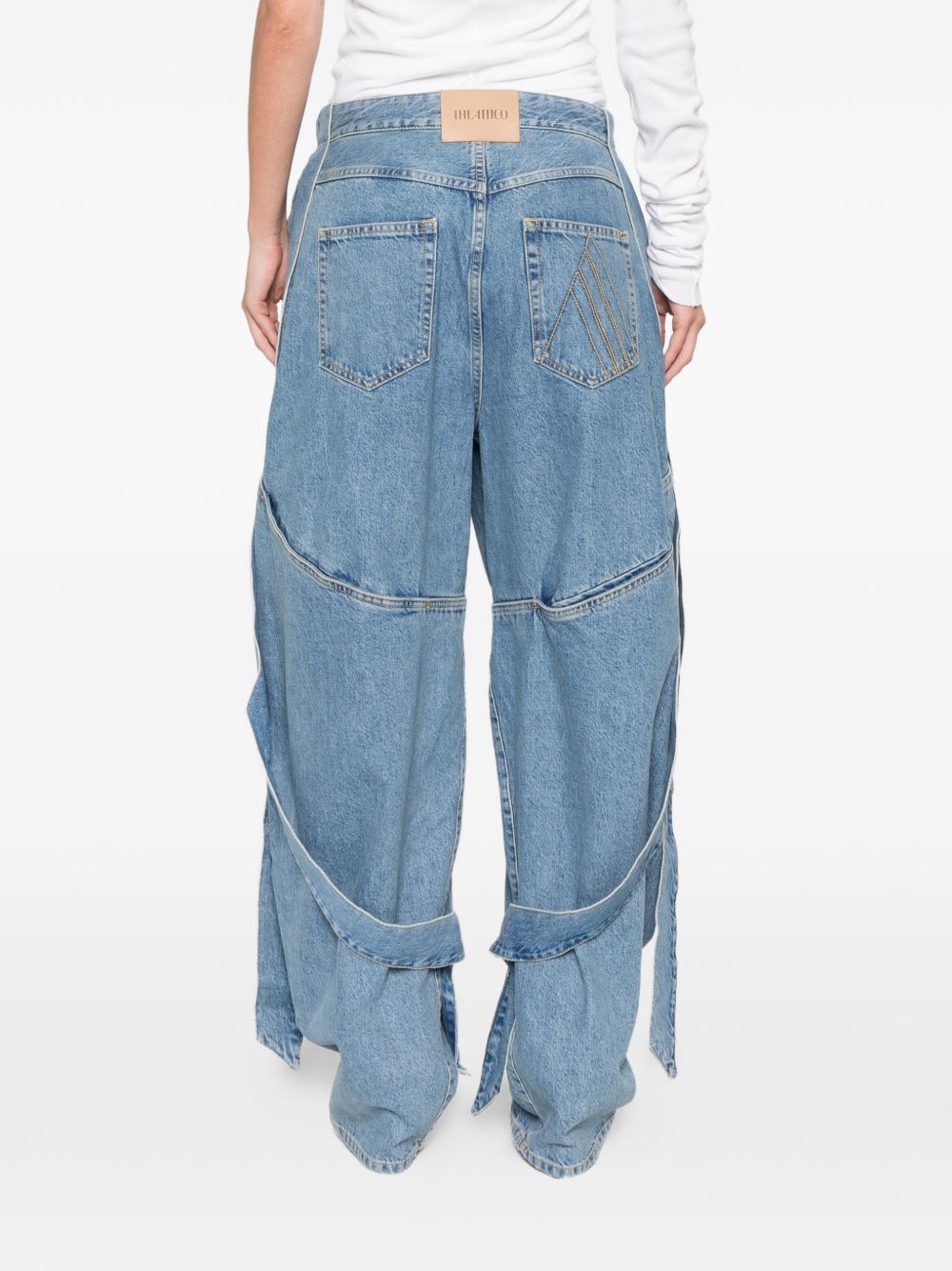 The Attico Jeans Clear Blue The Attico 