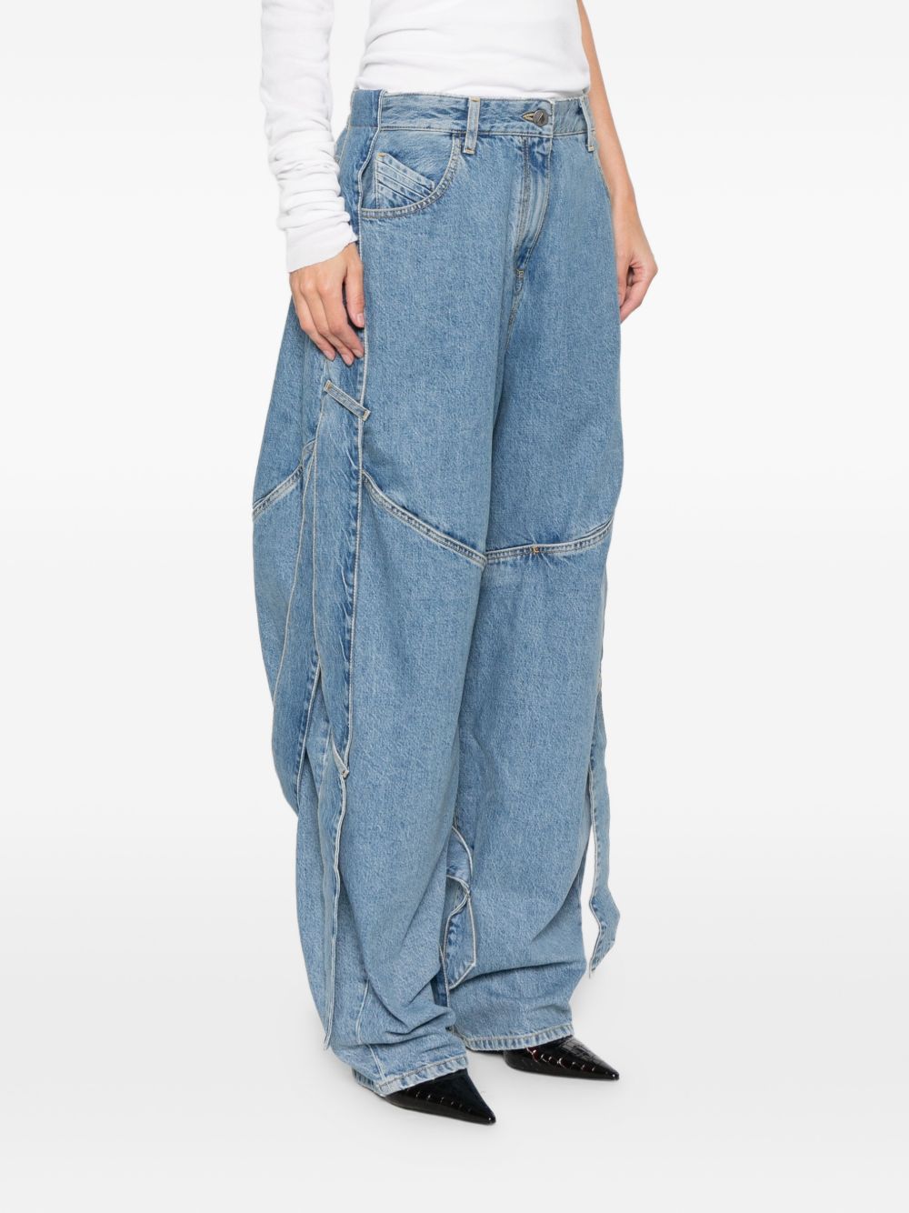 The Attico Jeans Clear Blue The Attico 