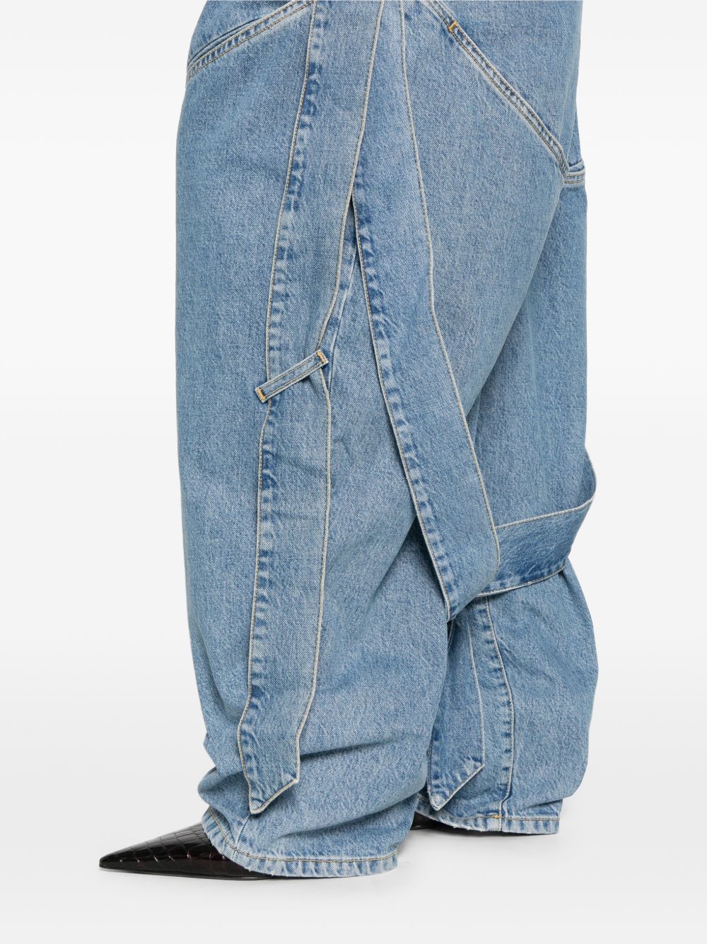 The Attico Jeans Clear Blue The Attico 