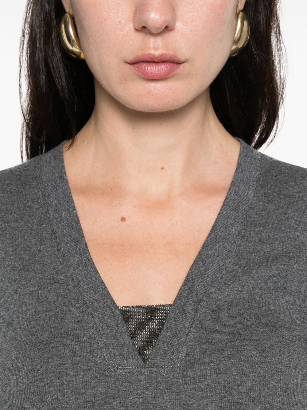 Brunello Cucinelli Sweaters Grey Brunello Cucinelli 