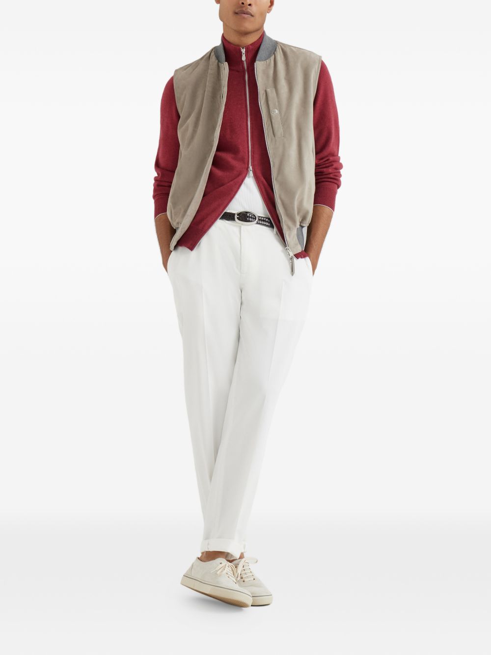 Brunello Cucinelli Trousers White Brunello Cucinelli 