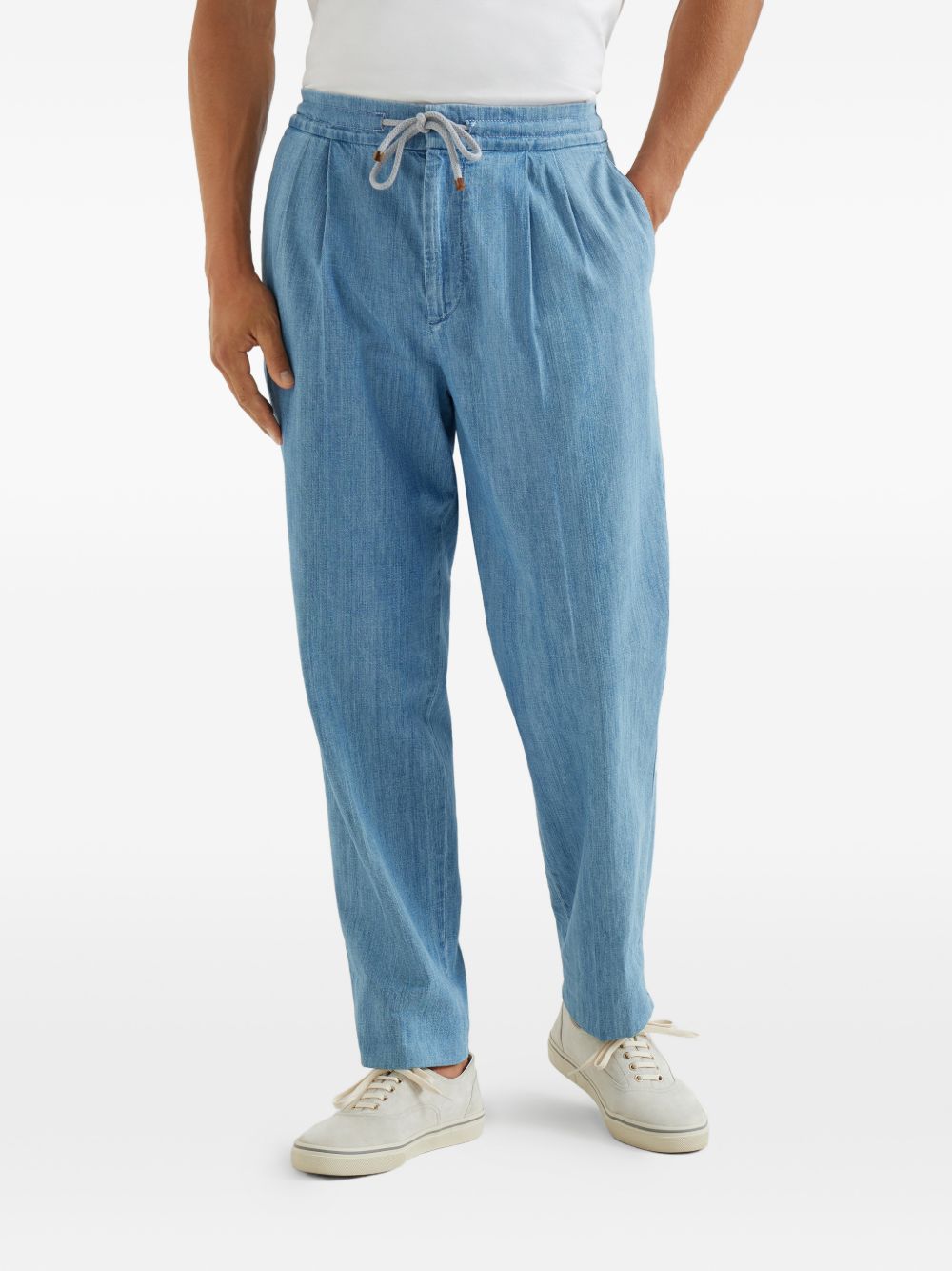 Brunello Cucinelli Trousers Clear Blue Brunello Cucinelli 