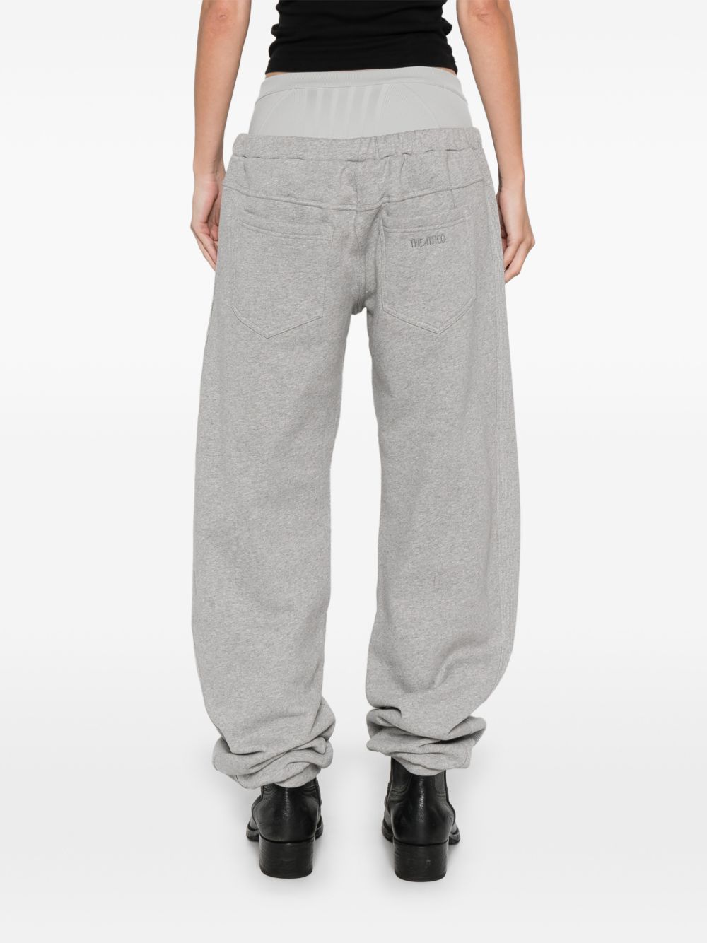 The Attico Trousers Grey The Attico 